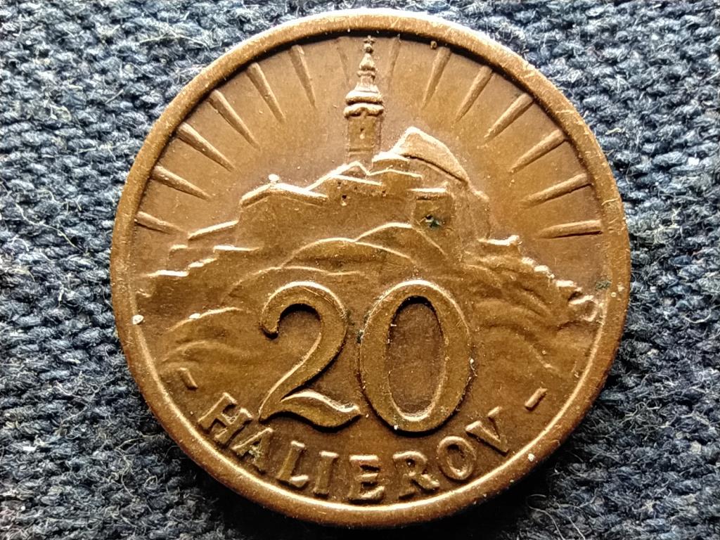Szlov&aacute;kia 20 heller