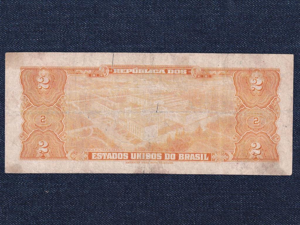 Braz&iacute;liai Egyes&uuml;lt &Aacute;llamok K&ouml;zt&aacute;rsas&aacute;g (1889-1967) 2 Cruzeiro bankjegy