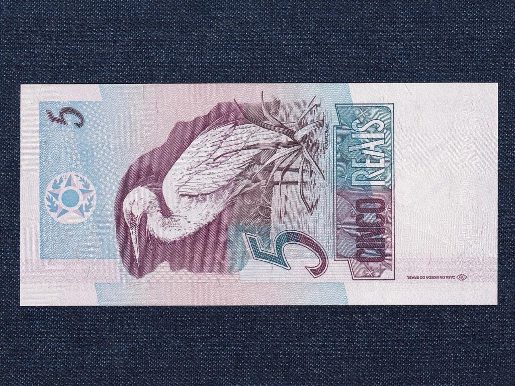 Braz&iacute;lia Brazil Sz&ouml;vets&eacute;gi K&ouml;zt&aacute;rsas&aacute;g (1967-0) 5 Real bankjegy
