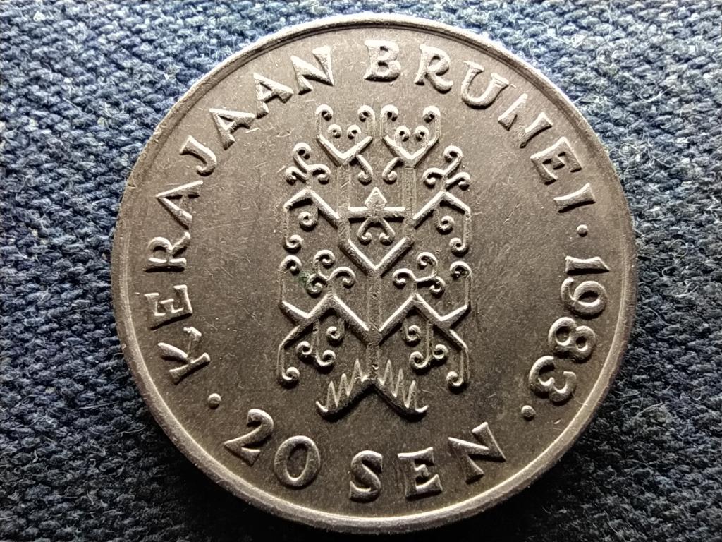 Brunei Hassanal Bolkiah (1967-) 20 sen