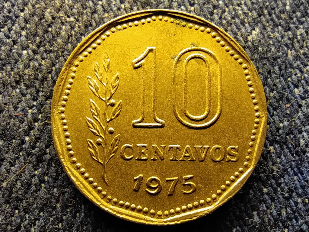 Argent&iacute;na Sz&ouml;vets&eacute;gi tartom&aacute;ny (1861-0) 10 Centavo