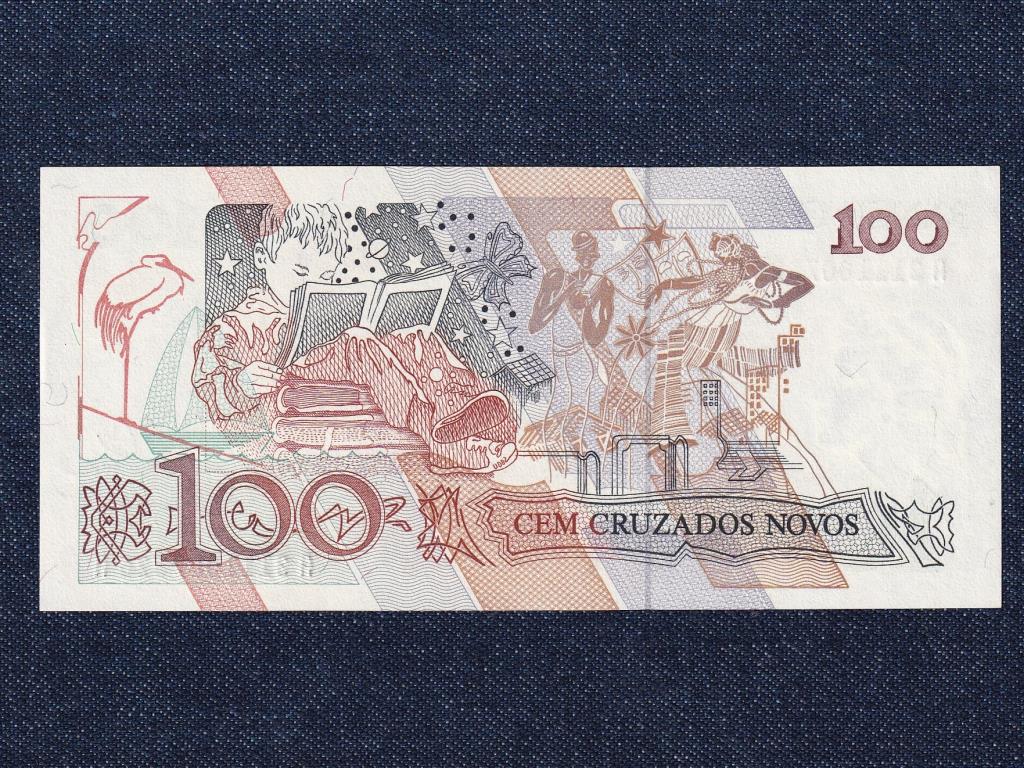Braz&iacute;lia Brazil Sz&ouml;vets&eacute;gi K&ouml;zt&aacute;rsas&aacute;g (1967-0) 100 Cruzado bankjegy