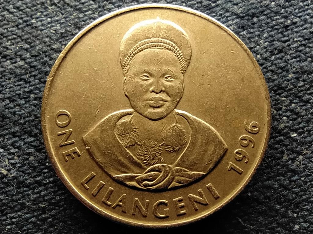 Szv&aacute;zif&ouml;ld III. Mswati (1986-2018) 1 lilangeni