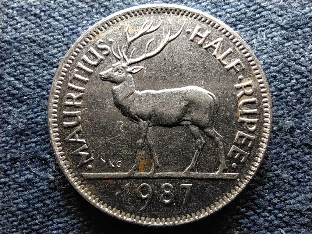 Mauritius 1/2 r&uacute;pia