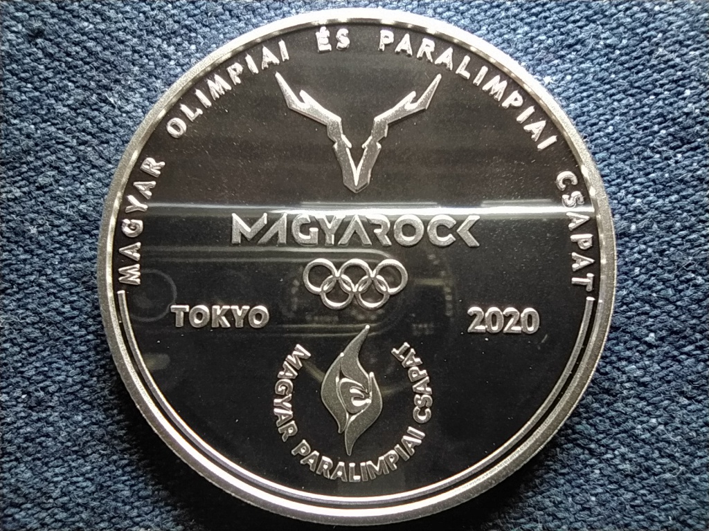 XXXII. Ny&aacute;ri Olimpiai &eacute;s XVI. Ny&aacute;ri Paralimpiai J&aacute;t&eacute;kok .925 ez&uuml;st 10000 Forint