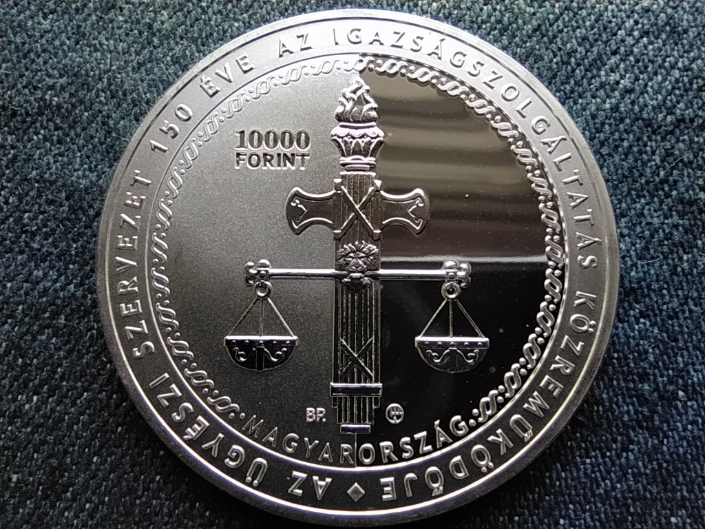 &Ouml;n&aacute;ll&oacute; &uuml;gy&eacute;szi szervezet .925 ez&uuml;st 10000 Forint