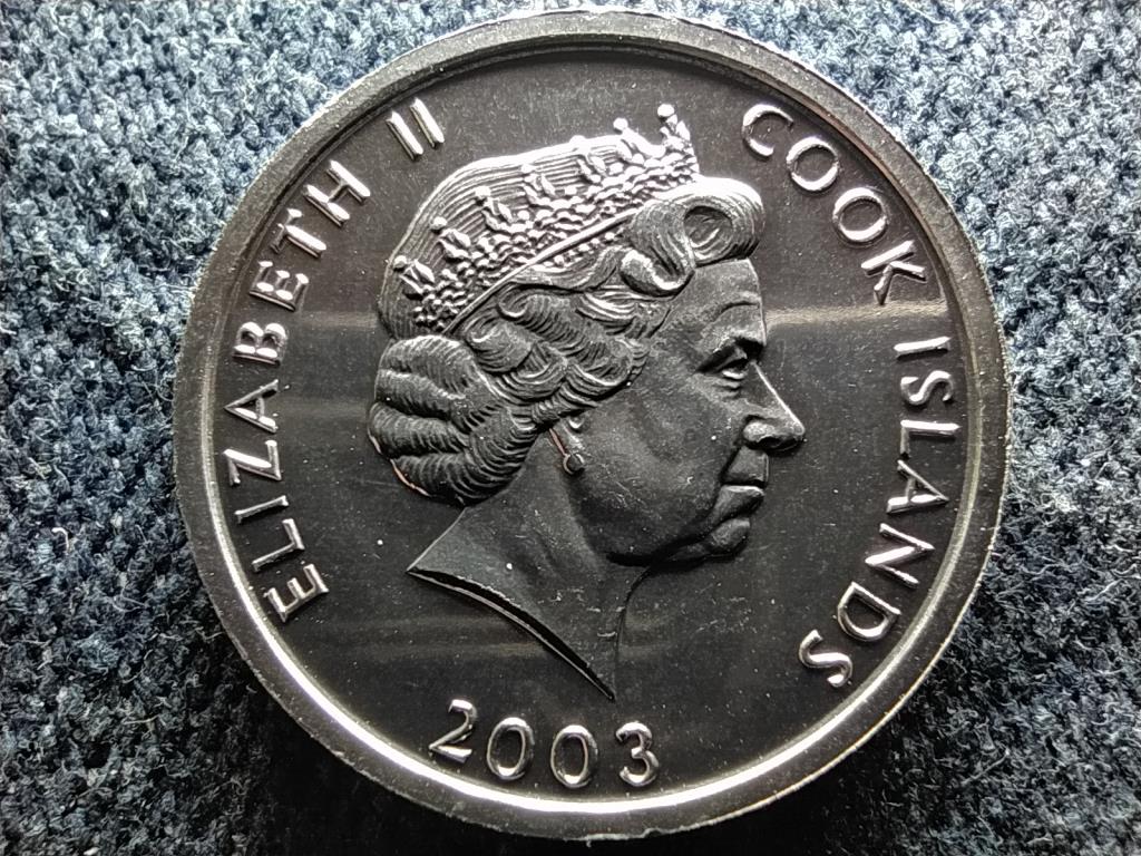 Cook-szigetek kakas 1 Cent
