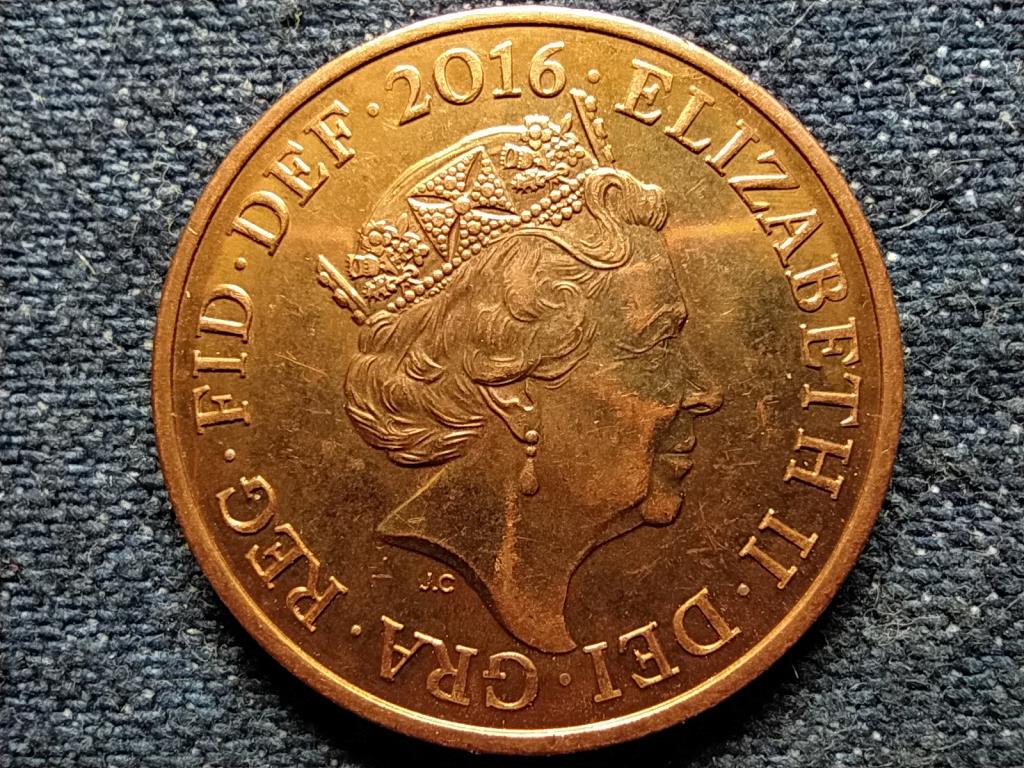 Anglia II. Erzs&eacute;bet (1952-) 2 Penny