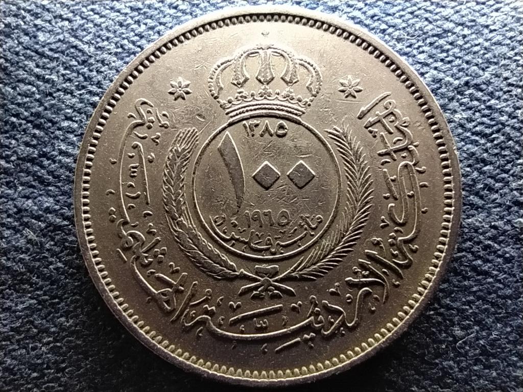 Jord&aacute;nia Husszein 100 fils