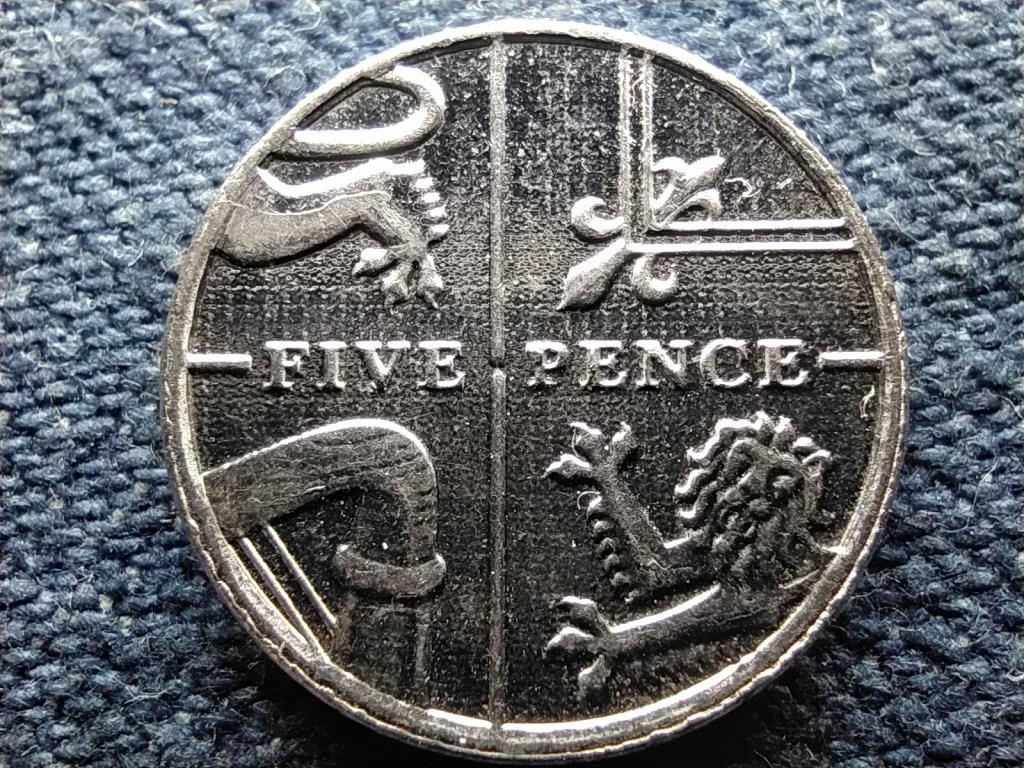 Anglia II. Erzs&eacute;bet (1952-) 5 Penny