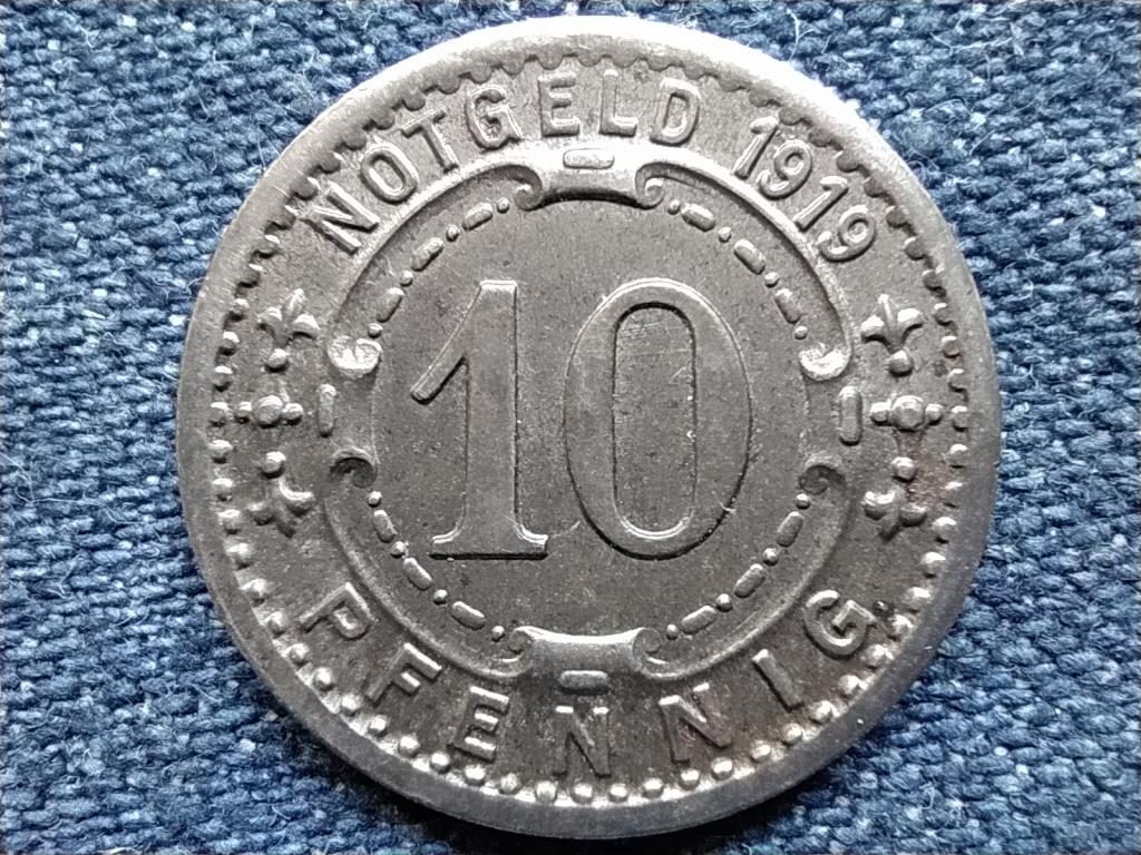 N&eacute;metorsz&aacute;g Witten 10 Pfennig sz&uuml;ks&eacute;gp&eacute;nz