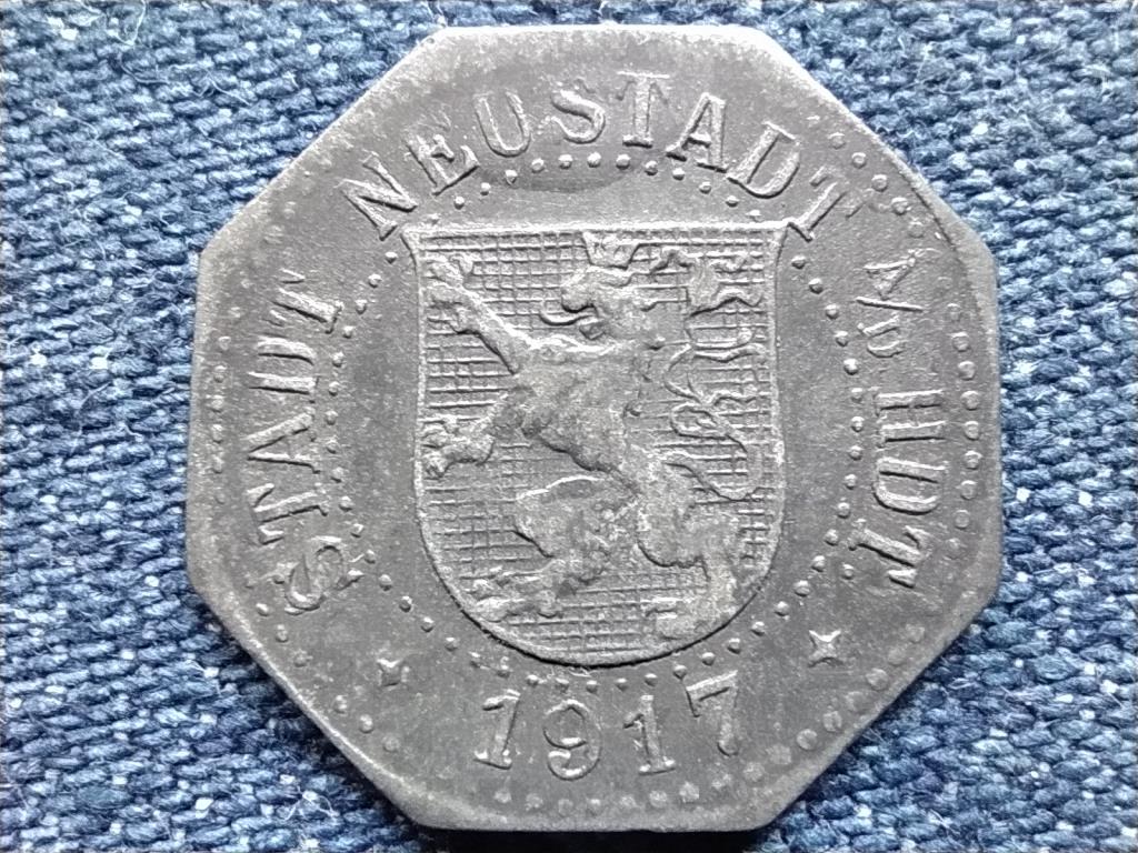 N&eacute;metorsz&aacute;g Neustadt a. d. Haardt 10 Pfennig sz&uuml;ks&eacute;gp&eacute;nz