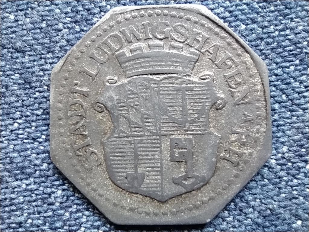 N&eacute;metorsz&aacute;g Ludwigshafen am Rhein 10 Pfennig sz&uuml;ks&eacute;gp&eacute;nz