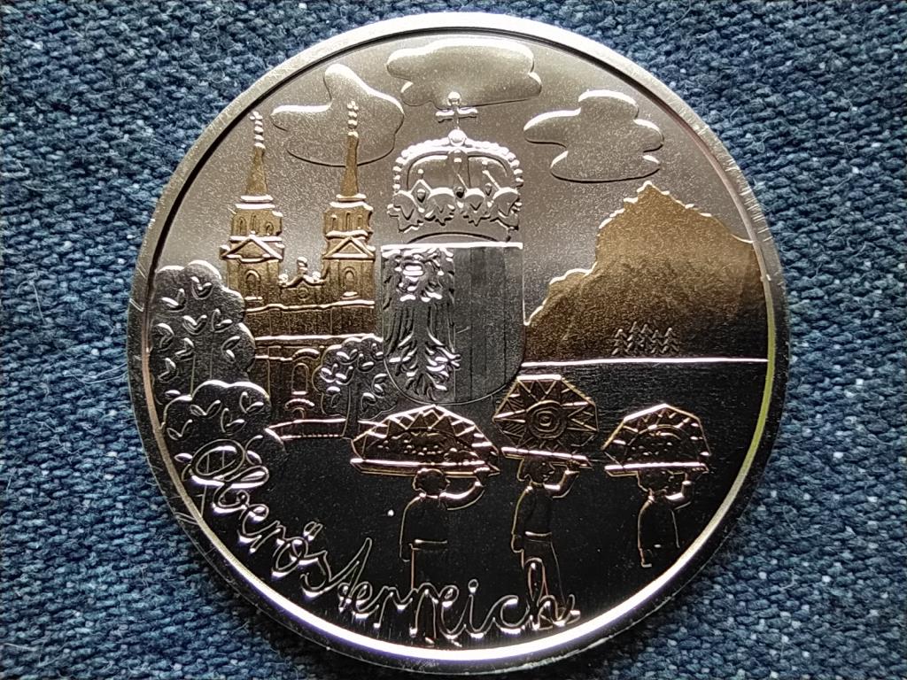 Ausztria Felső-Ausztria .925 ez&uuml;st 10 Euro