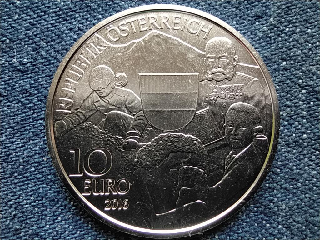 Ausztria Ausztria .925 ez&uuml;st 10 Euro