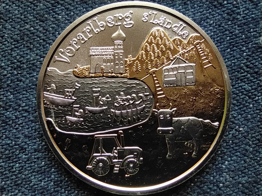 Ausztria Vorarlberg .925 ez&uuml;st 10 Euro