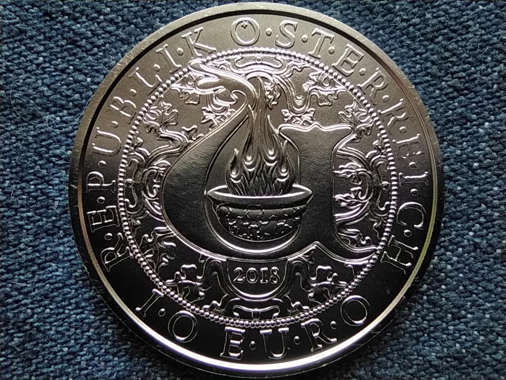 Ausztria Uriel angyal .925 ez&uuml;st 10 Euro