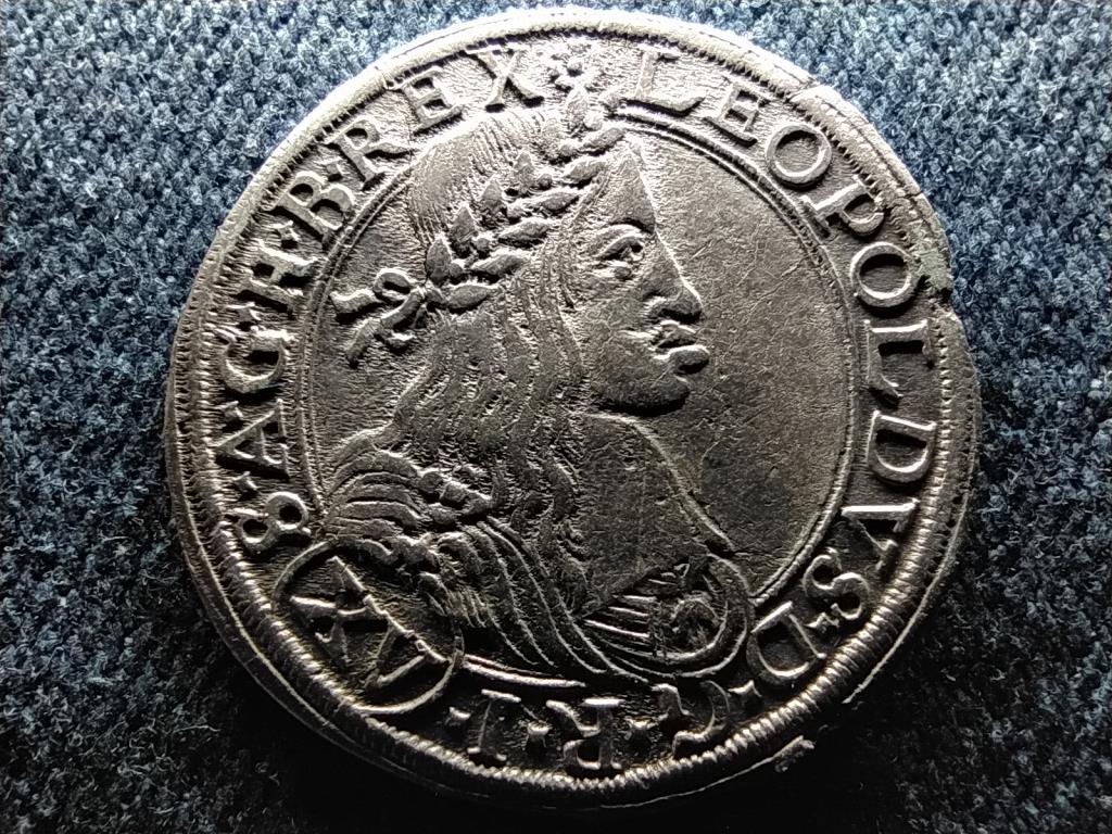 N&eacute;met-R&oacute;mai Birodalom Leopold I. cs&aacute;sz&aacute;r (1658-1705) ez&uuml;st 15 krajc&aacute;r