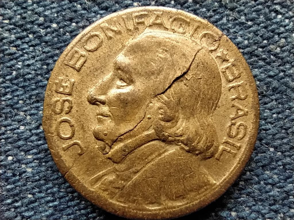 Braz&iacute;lia Jos&eacute; Bonif&aacute;cio (1763-1838) 10 centav&oacute;