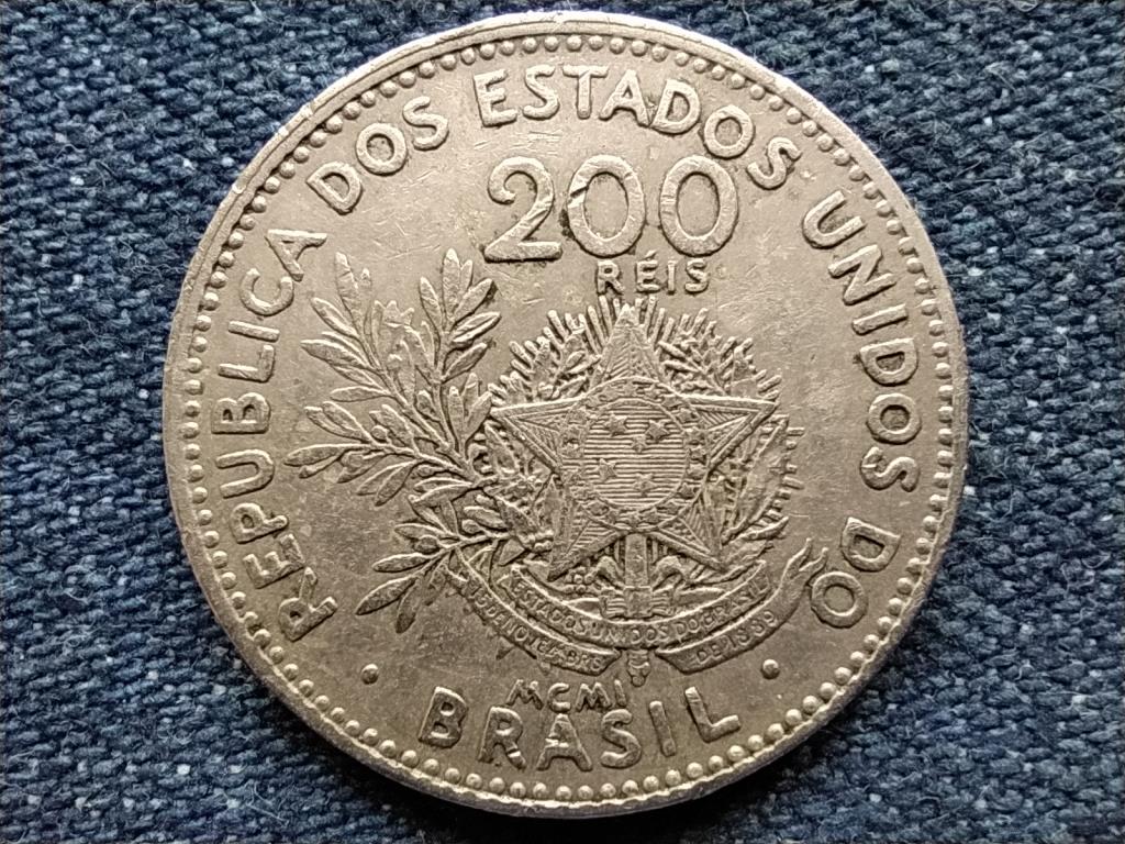 Braz&iacute;liai Egyes&uuml;lt &Aacute;llamok K&ouml;zt&aacute;rsas&aacute;g (1889-1967) Liberty 200 Reis
