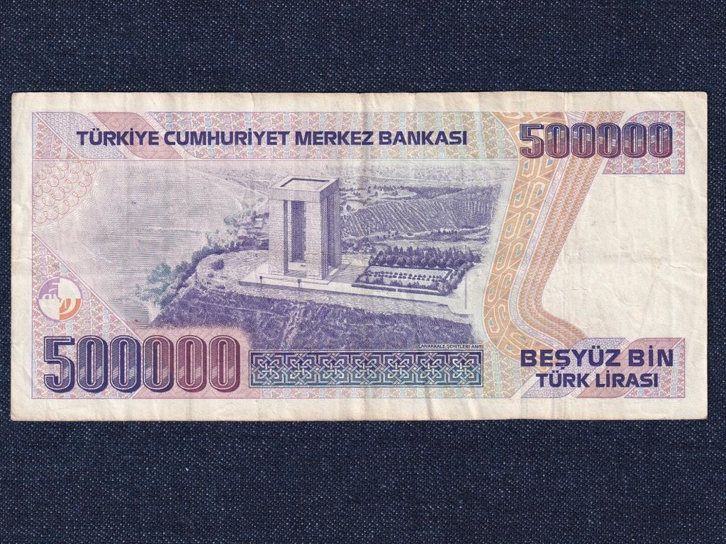 T&ouml;r&ouml;korsz&aacute;g 500000 L&iacute;ra bankjegy