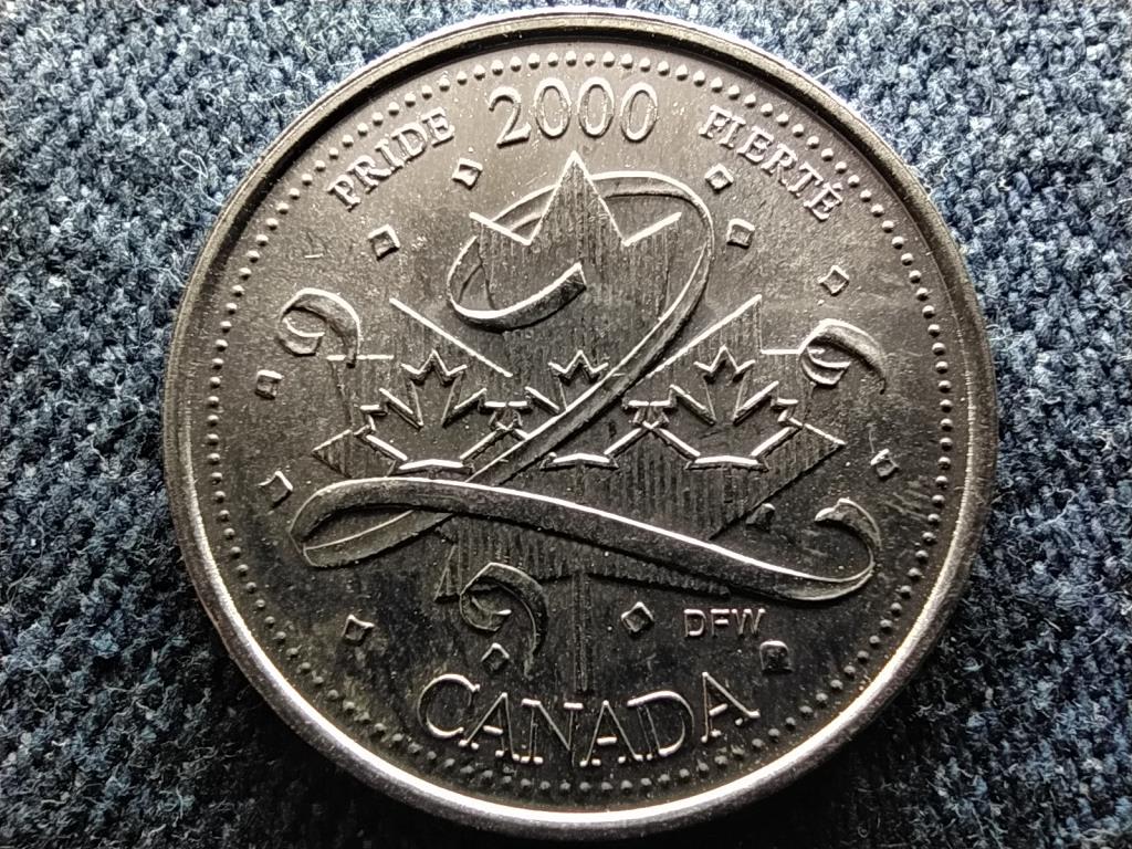 Kanada Bel&eacute;p&eacute;s a harmadik &eacute;vezredbe B&uuml;szkes&eacute;g 25 Cent