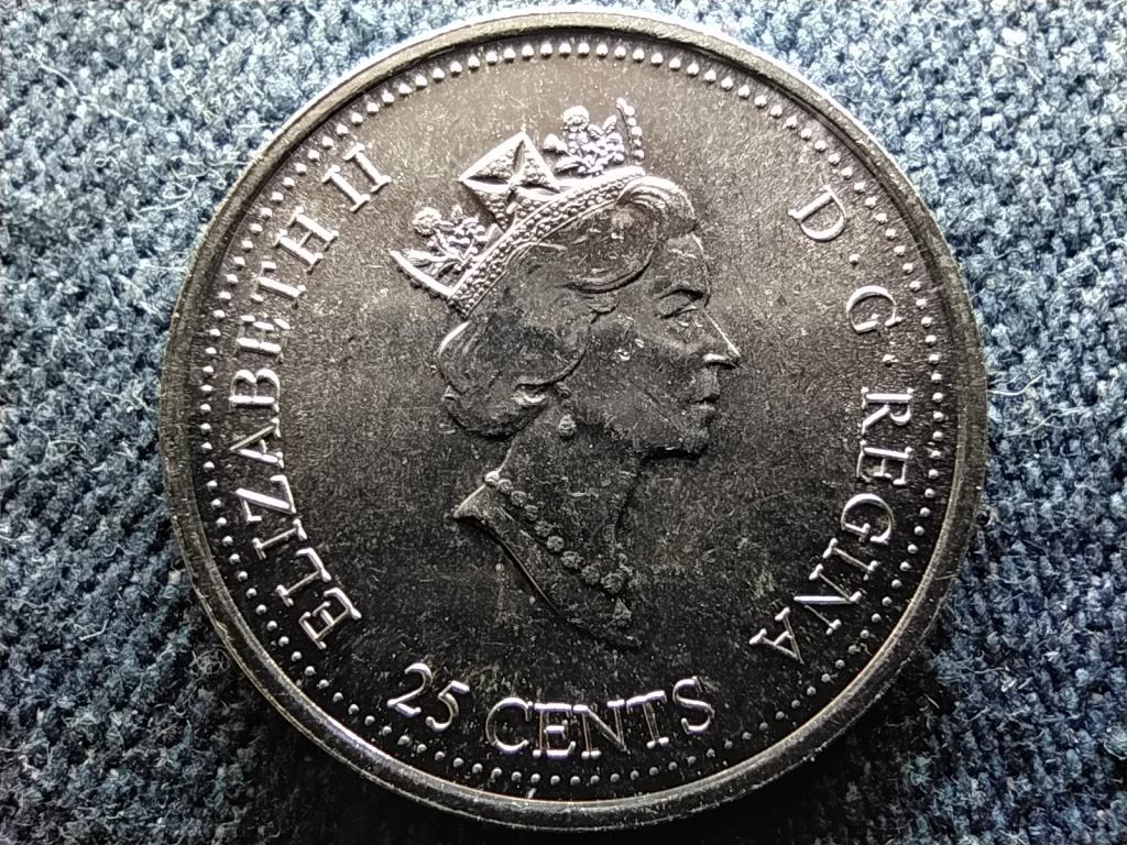 Kanada Bel&eacute;p&eacute;s a harmadik &eacute;vezredbe B&uuml;szkes&eacute;g 25 Cent