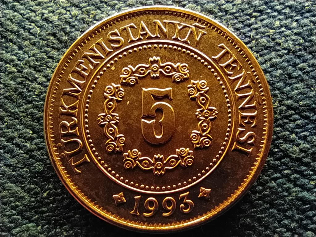 T&uuml;rkmeniszt&aacute;n 5 tenge