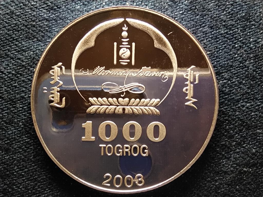 Mong&oacute;lia &Aacute;zsia t&ouml;rt&eacute;nete 1000 Tugrik