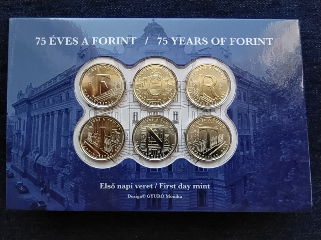 75 &eacute;ves a forint 5 Forint