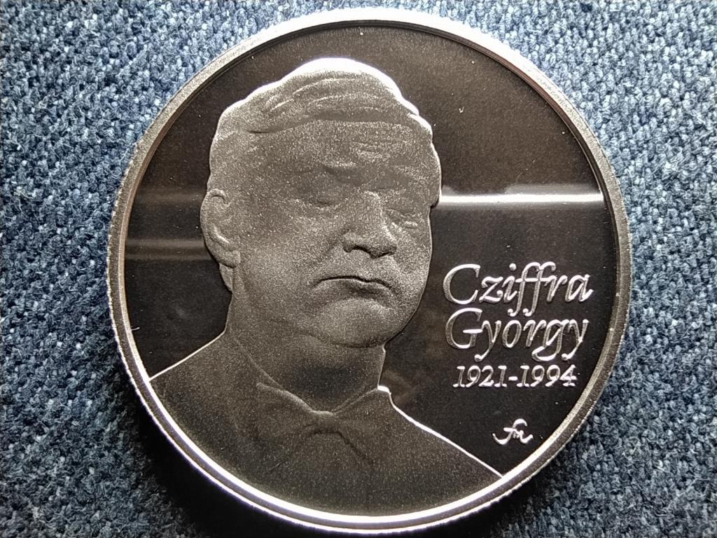 Cziffra Gy&ouml;rgy sz&uuml;let&eacute;s&eacute;nek 100. &eacute;vfordul&oacute;ja .925 ez&uuml;st 7500 Forint