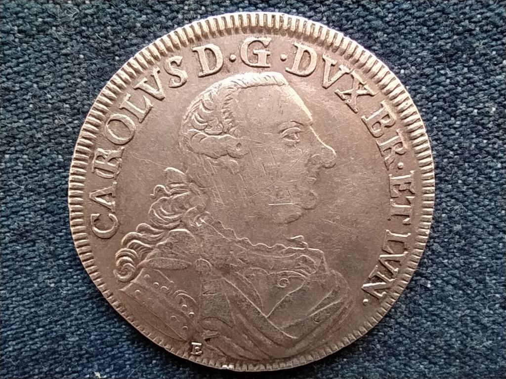 N&eacute;met &Aacute;llamok Brunswick-Wolfenb&uuml;ttel fejedelems&eacute;g I. K&aacute;roly .835 ez&uuml;st 2/3 tall&eacute;r
