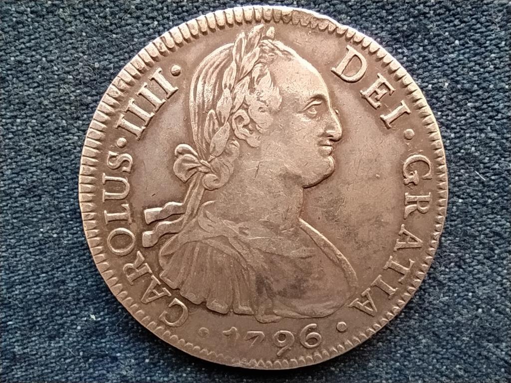 Mexik&oacute; IV. K&aacute;roly (1788-1808) .903 ez&uuml;st 8 real