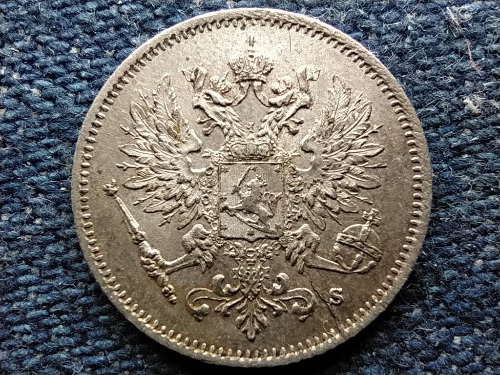 Finnorsz&aacute;g II. Mikl&oacute;s (1894-1917) .750 ez&uuml;st 25 penni