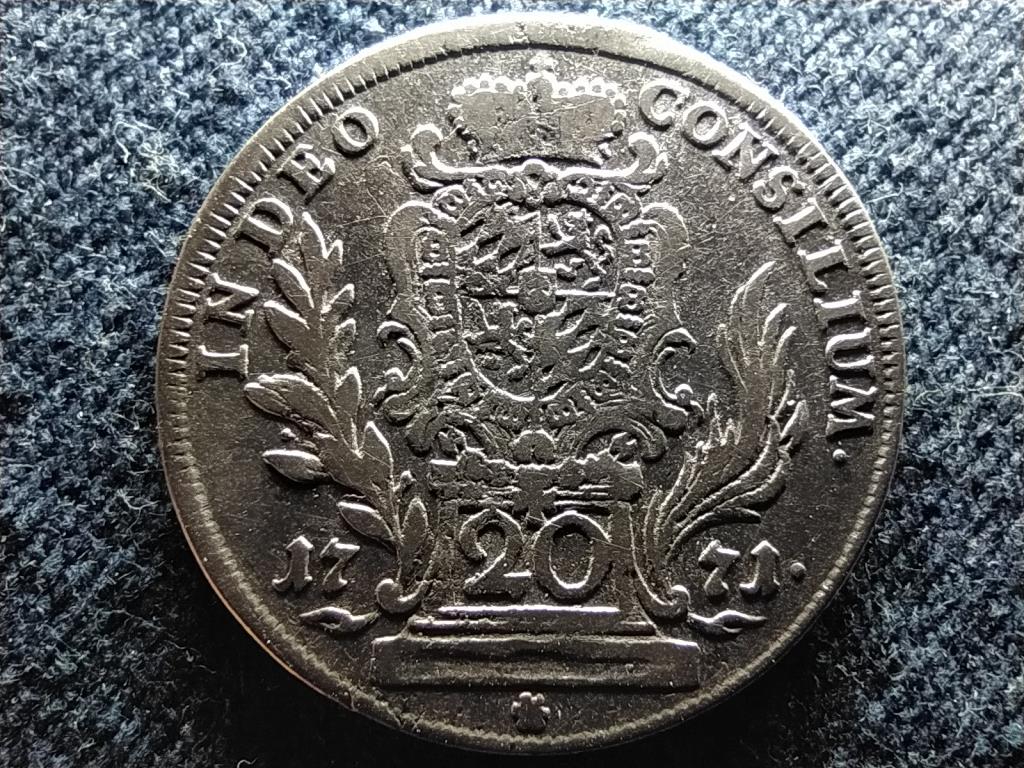 N&eacute;met &Aacute;llamok Bajororsz&aacute;g III. Miksa (1745-1777) .500 ez&uuml;st 20 krajc&aacute;r