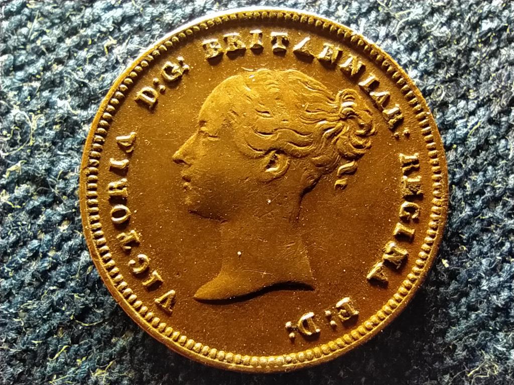 Anglia Vikt&oacute;ria (1837-1901) 1/2 Farthing