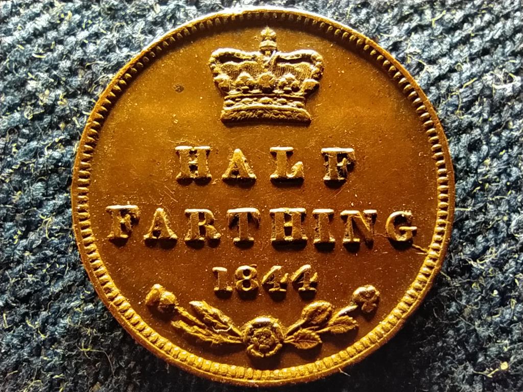 Anglia Vikt&oacute;ria (1837-1901) 1/2 Farthing