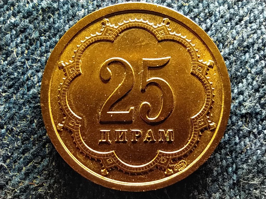 T&aacute;dzsikiszt&aacute;n 25 diram