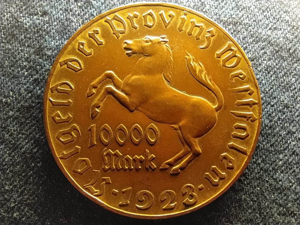 N&eacute;metorsz&aacute;g Vesztf&aacute;lia Freiherr vom Stein 10000 M&aacute;rka sz&uuml;ks&eacute;gp&eacute;nz