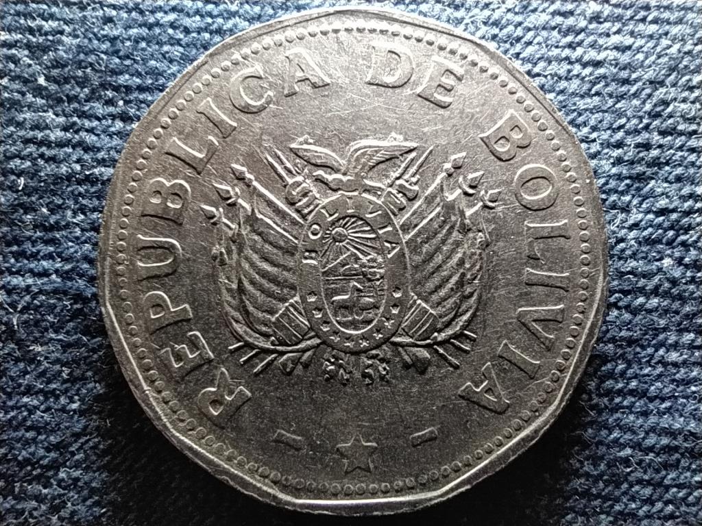 Bol&iacute;via K&ouml;zt&aacute;rsas&aacute;g (1825-2009) 2 Bolivianos