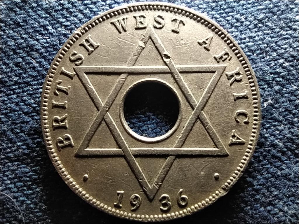 Brit Nyugat-Afrika V. Gy&ouml;rgy (1910-1936) 1/2 penny