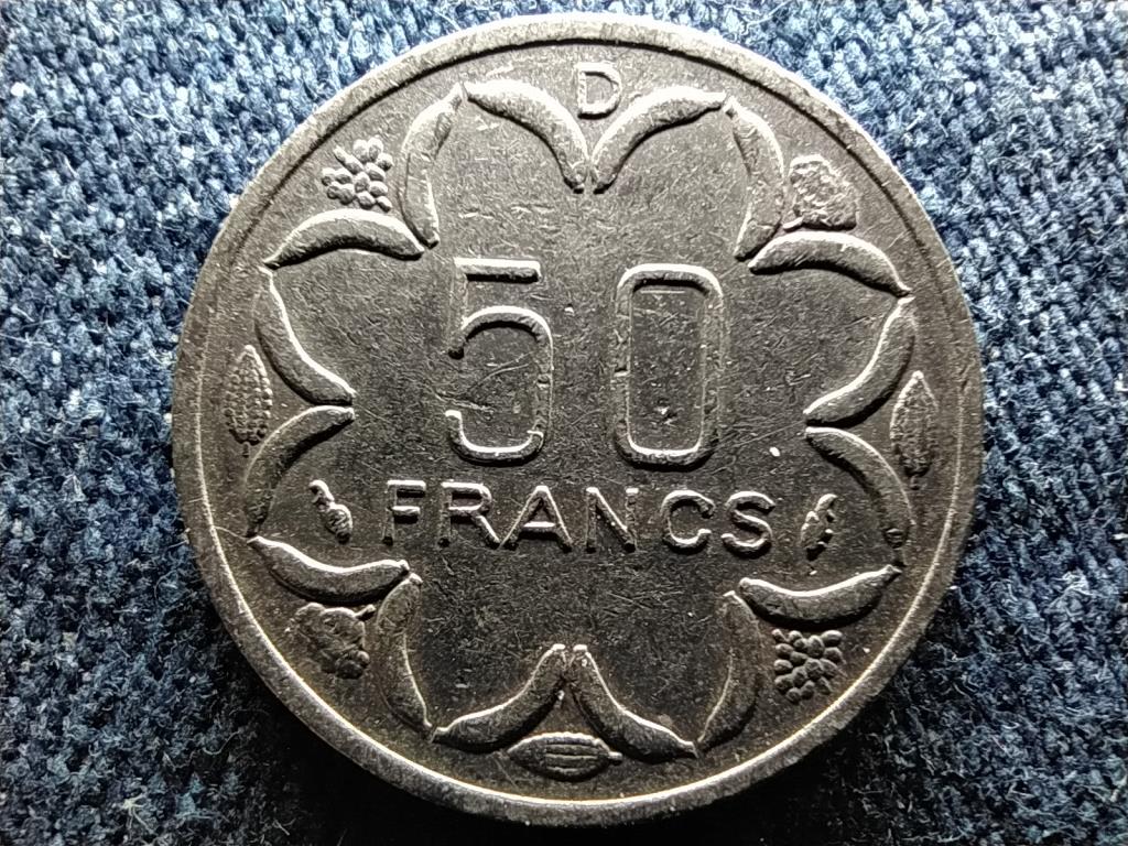 K&ouml;z&eacute;p-afrikai &Aacute;llamok 50 frank