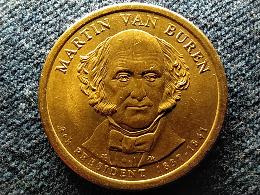USA Eln&ouml;ki doll&aacute;r &eacute;rme sorozat Martin Van Buren 1 Doll&aacute;r