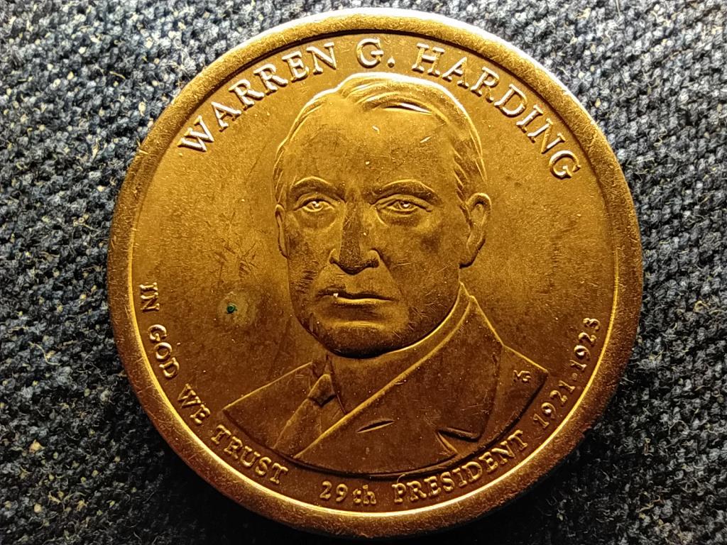 USA Eln&ouml;ki doll&aacute;r &eacute;rme sorozat Warren G. Harding 1 Doll&aacute;r