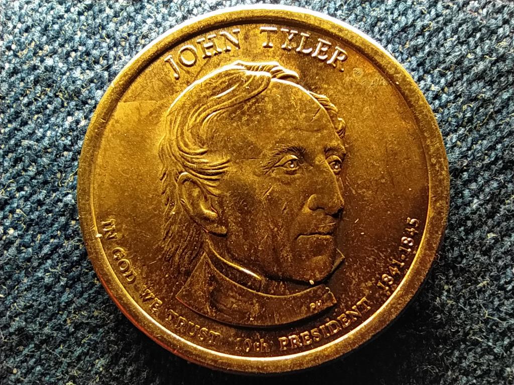 USA Eln&ouml;ki doll&aacute;r &eacute;rme sorozat John Tyler 1 Doll&aacute;r
