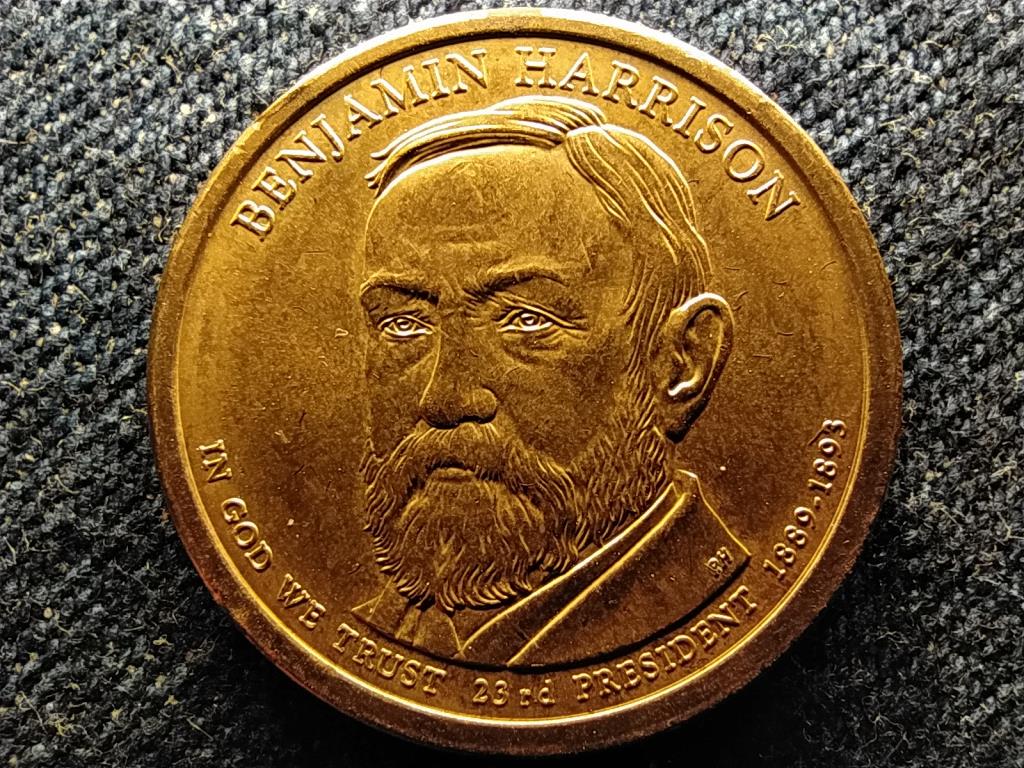 USA Eln&ouml;ki doll&aacute;r &eacute;rme sorozat Benjamin Harrison 1 Doll&aacute;r