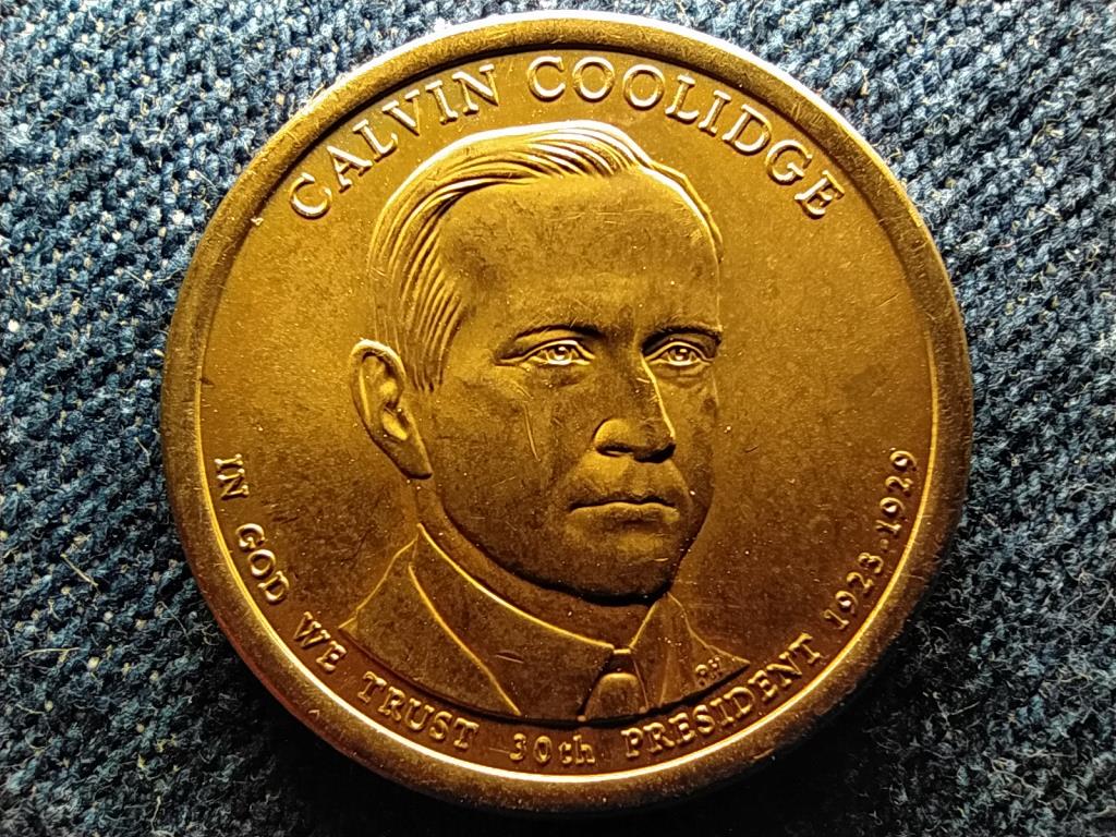 USA Eln&ouml;ki doll&aacute;r &eacute;rme sorozat Calvin Coolidge 1 Doll&aacute;r