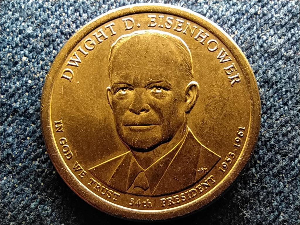 USA Eln&ouml;ki doll&aacute;r &eacute;rme sorozat Dwight D. Eisenhower 1 Doll&aacute;r
