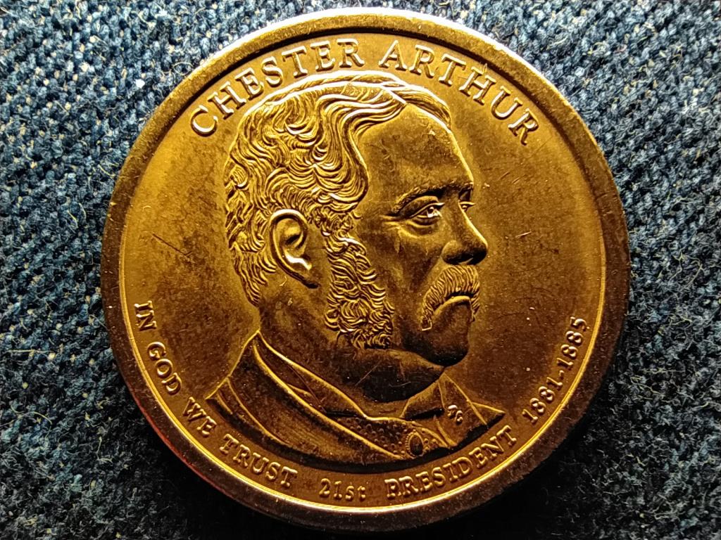 USA Eln&ouml;ki doll&aacute;r &eacute;rme sorozat Chester Arthur 1 Doll&aacute;r