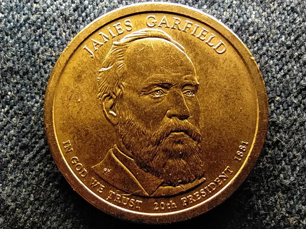 USA Eln&ouml;ki doll&aacute;r &eacute;rme sorozat James Garfield 1 Doll&aacute;r